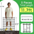 New Garden Fence 5 Panels 32in(H) x28in(W)