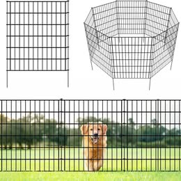 New Garden Fence 5 Panels 32in(H) x28in(W)