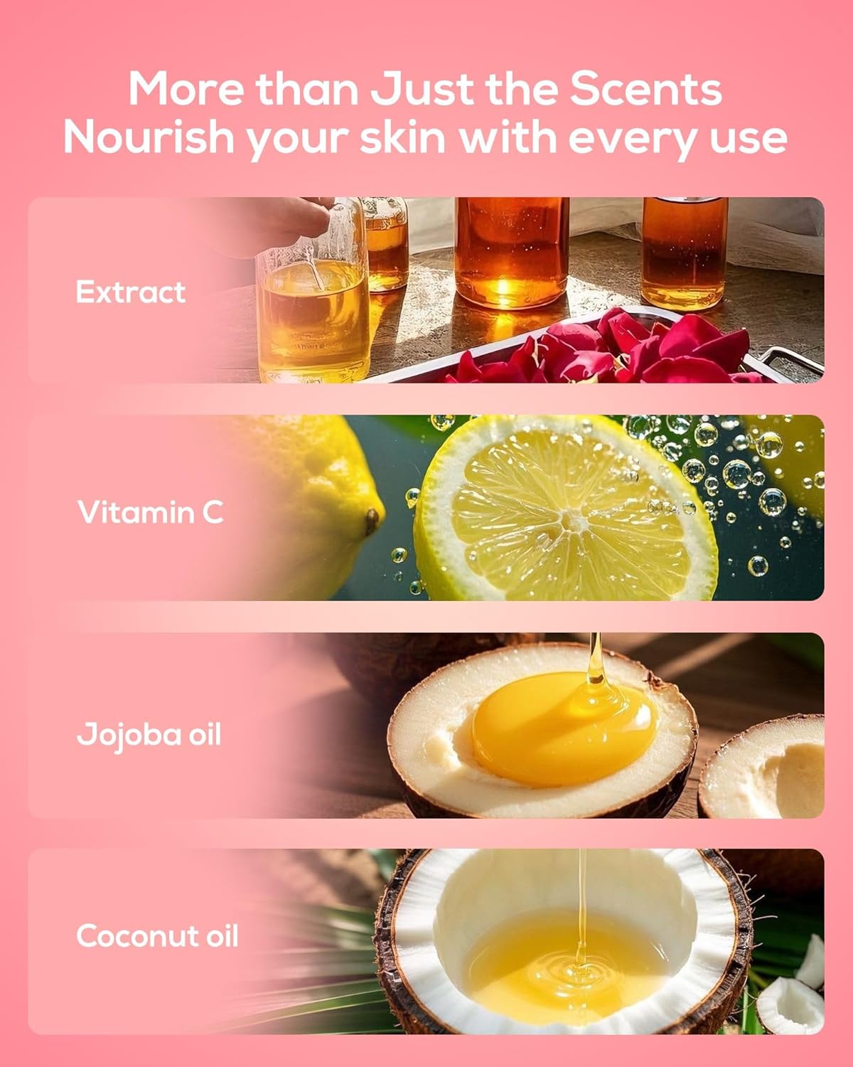 Bafayago Filtered Aromatherapy Handheld Shower Head for Hard Water - High Pressure Filter to Remove Impurities - Clinically Proven for Healthier Skin & Hair multi fragrance