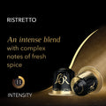 L'OR Espresso Capsules, 50 Count Ristretto, Single-Serve Aluminum Coffee Capsules Compatible with the L'OR BARISTA System & *Nespresso Original Machines, 50 Count (Pack of 1)