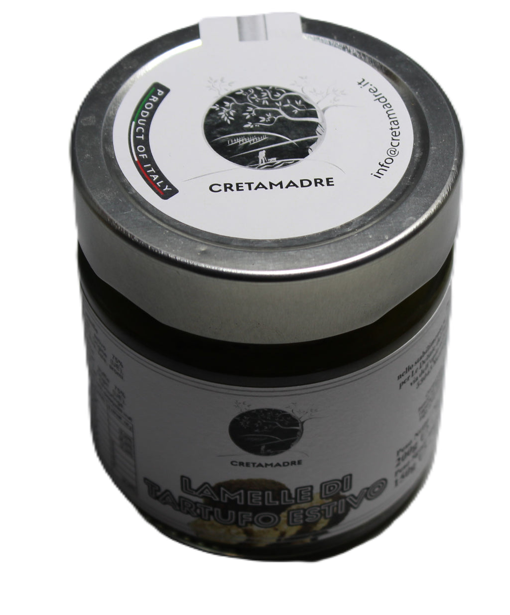 Summer Truffle Slices in Extra Virgin Olive Oil, Italian Gourmet Lamelle di Tartufo Estivo, Truffle Carpaccio, Rich & Aromatic Black Truffle Shavings, Premium Made in Italy Condiment, 7.05 oz