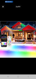 Lemonlovely 100ft permanent outdoor IC+RGB Smart Lights